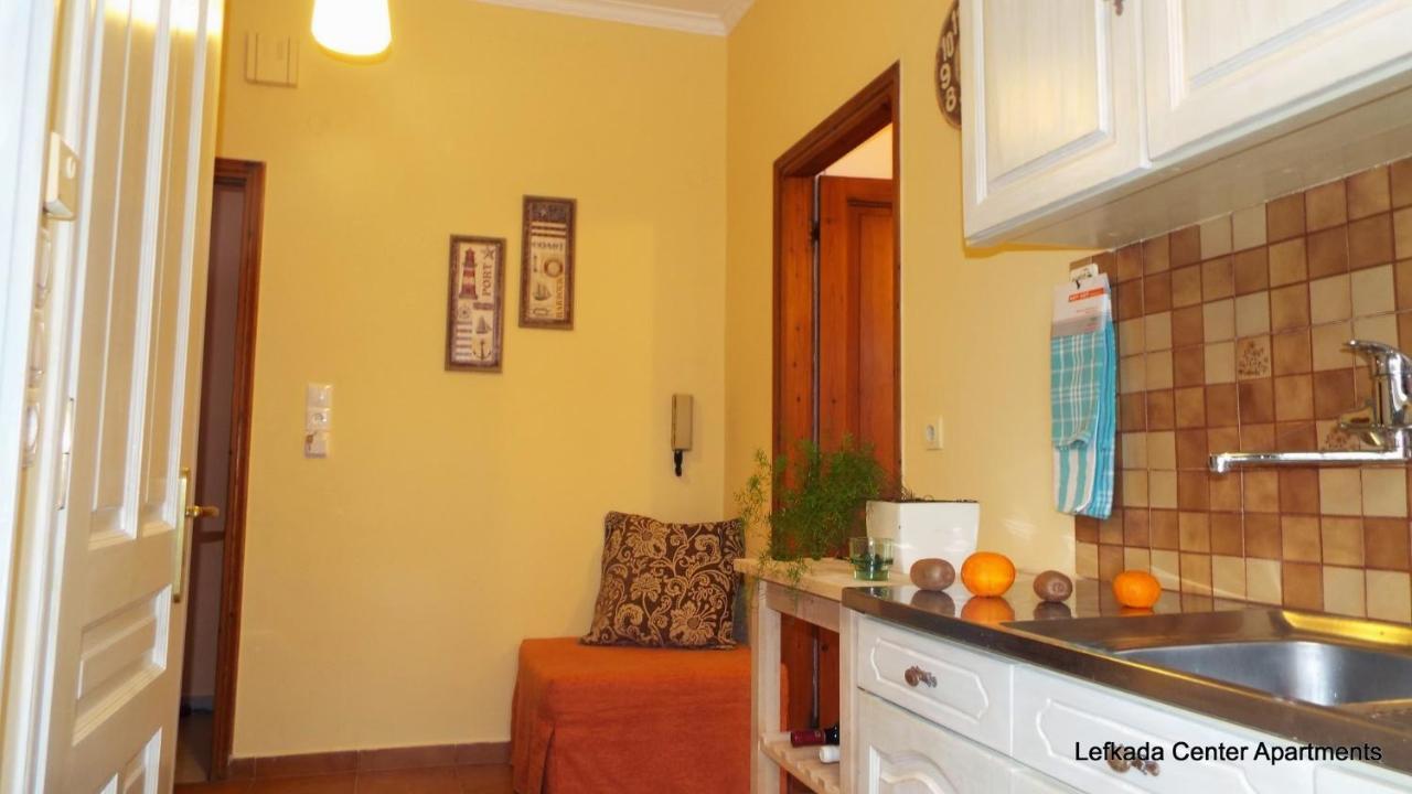 Center Apartments Лефкада Экстерьер фото
